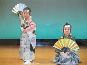 年長男子のはかま姿